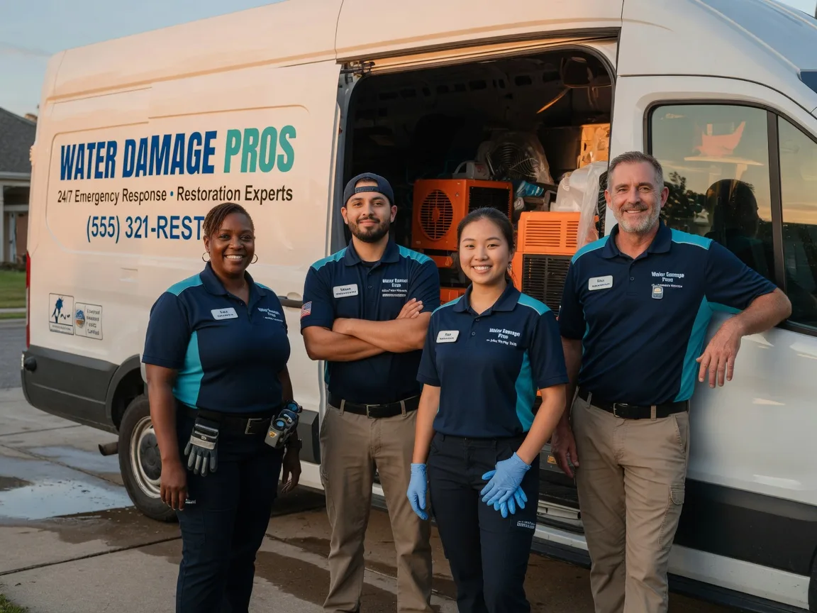 Water Damage Restoration company in Phlox, WI